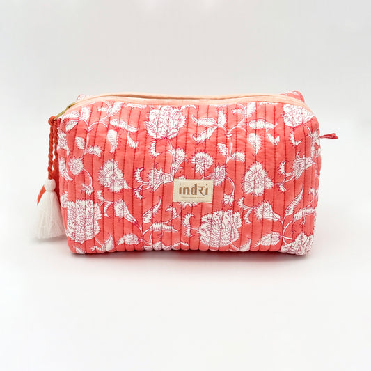Citrus Bloom Waterproof Lining Wash Bag