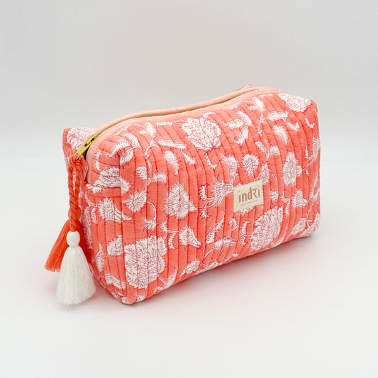 Citrus Bloom Waterproof Lining Wash Bag
