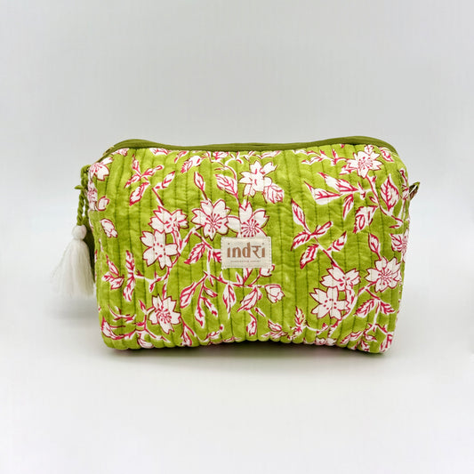 Watermelon Bloom Waterproof Lining Wash Bag