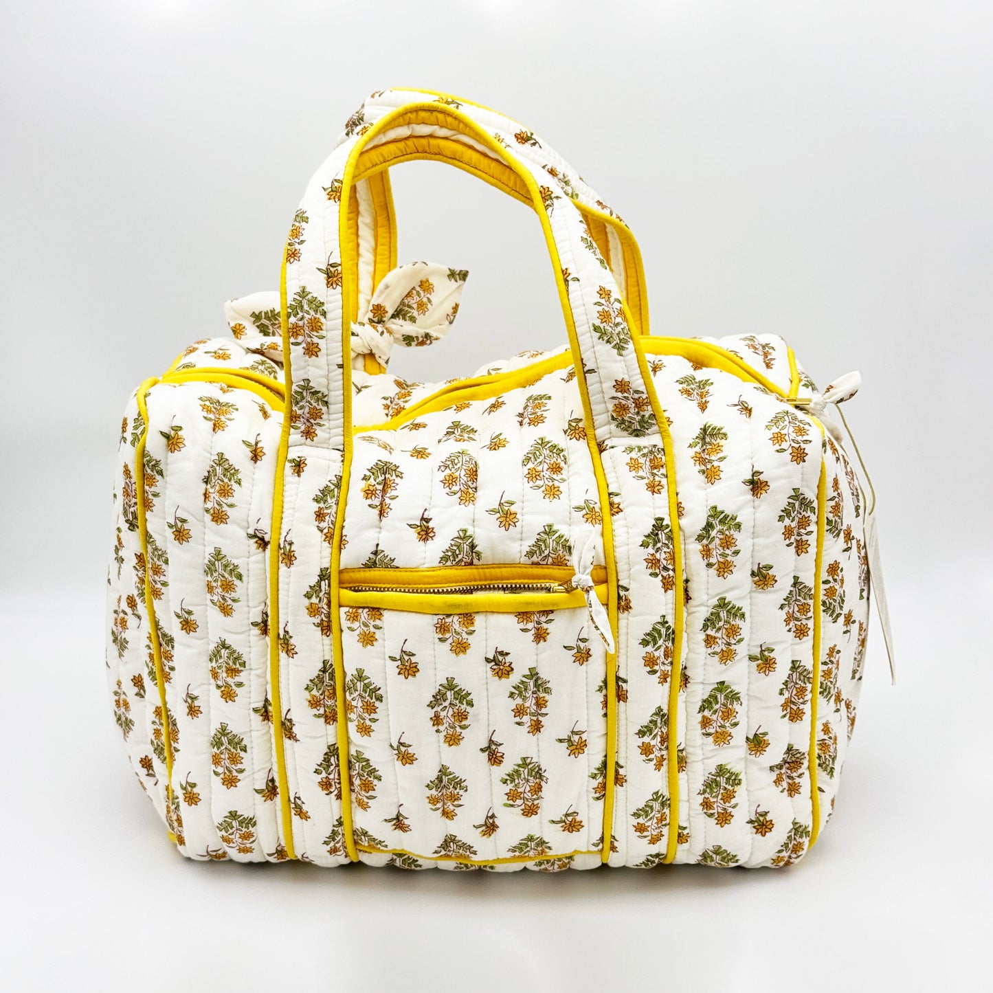 Yellow Overnight Duffle Bag