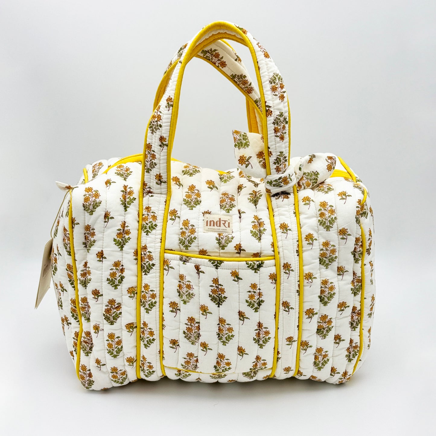Yellow Overnight Duffle Bag