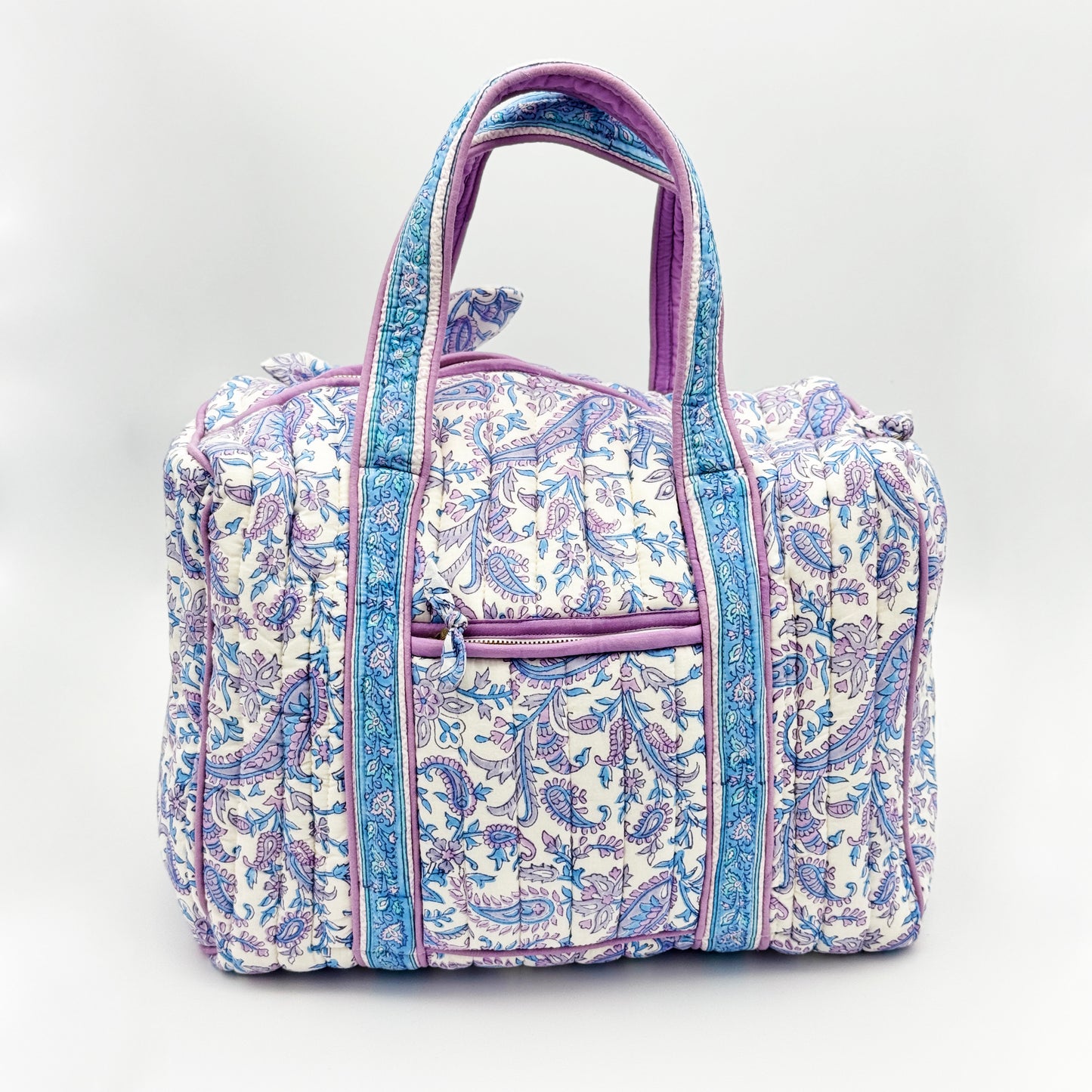 Purple Overnight Duffle Bag