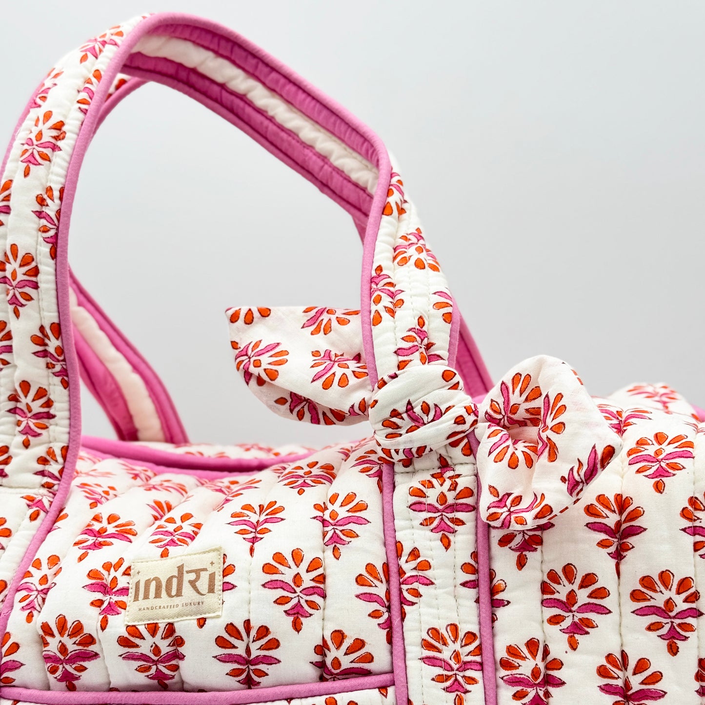 Pink Overnight Duffle Bag