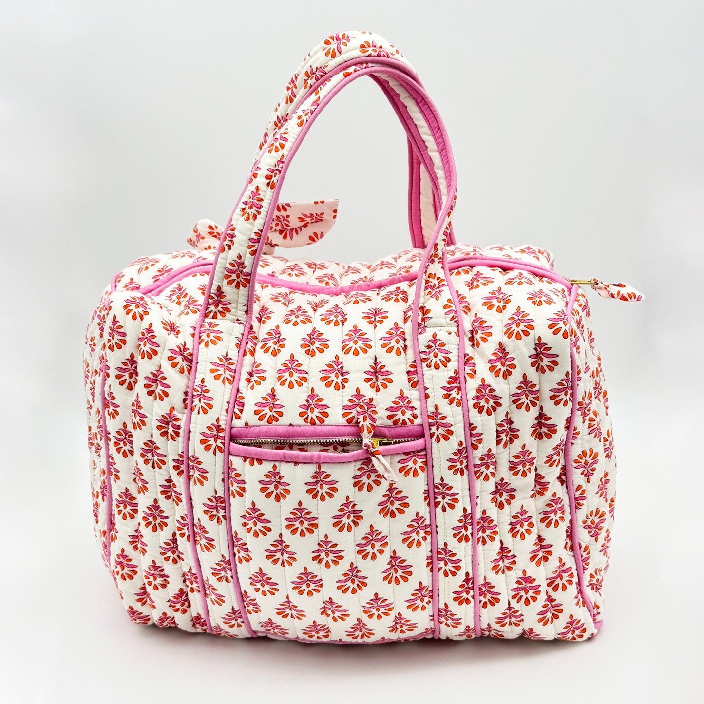 Pink Overnight Duffle Bag