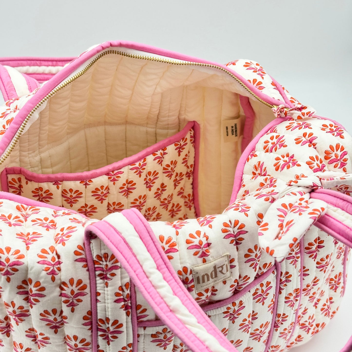 Pink Overnight Duffle Bag