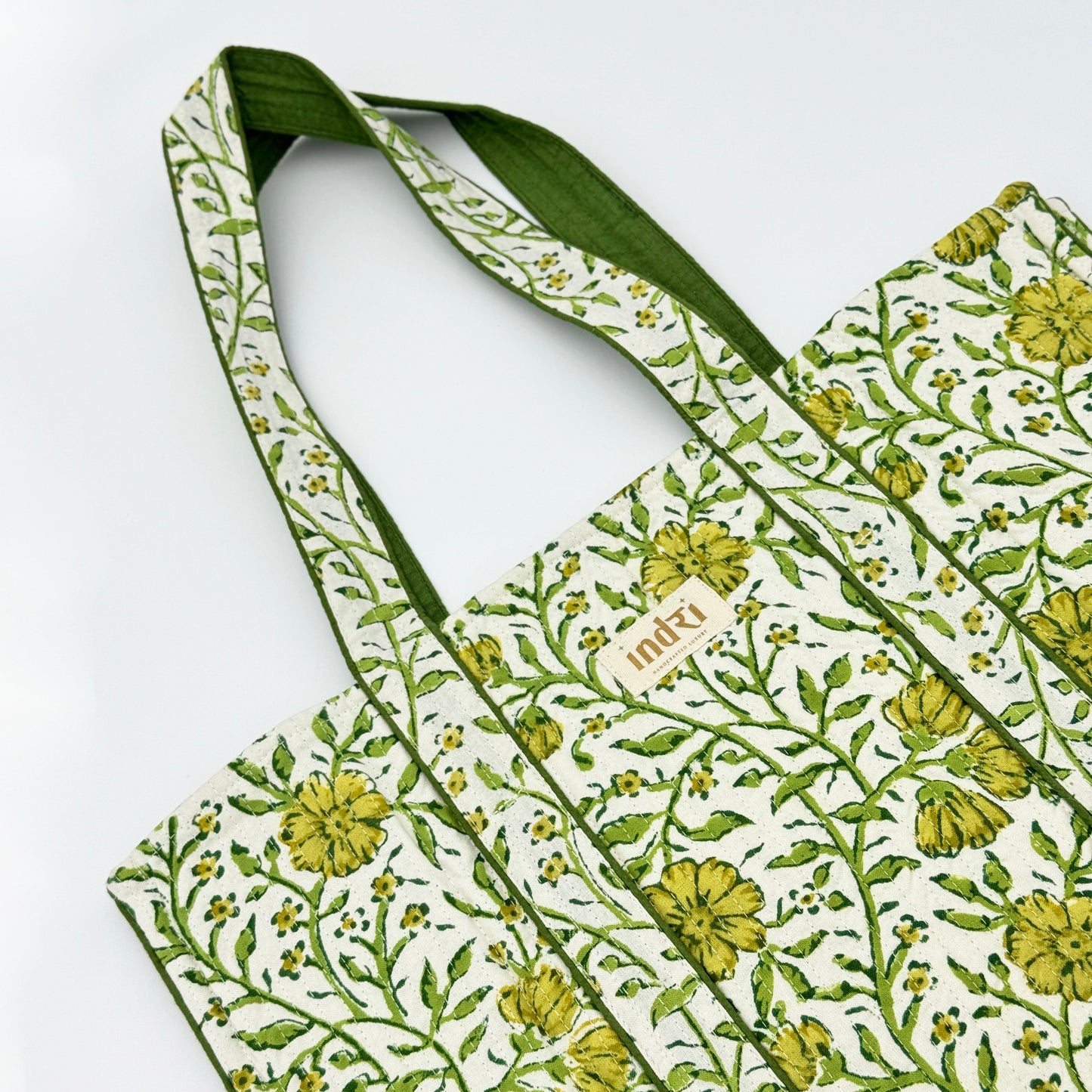 HaraBhara Quilted Tote Bag