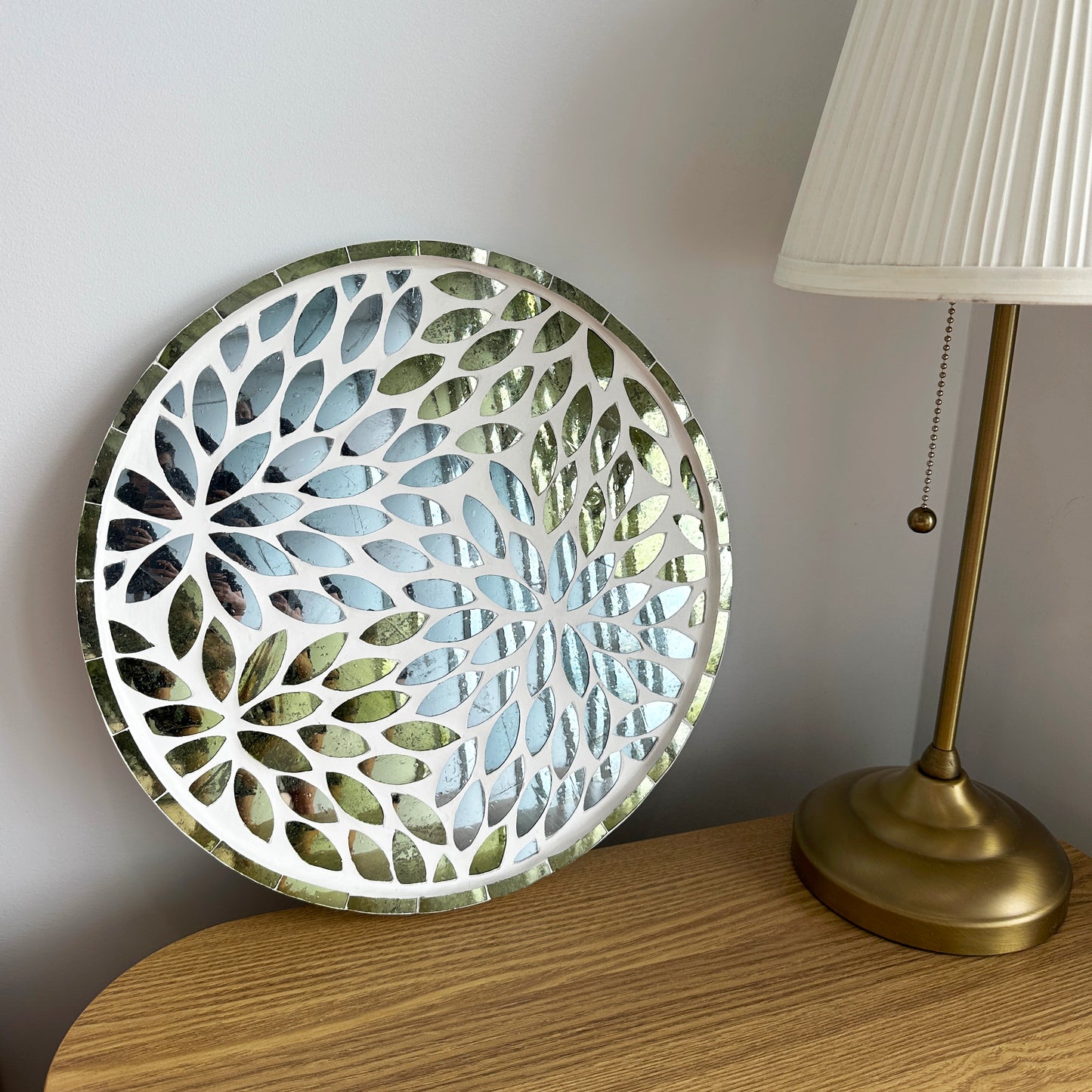 Petals Thikri Mirror Mosaic