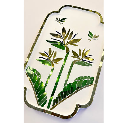 Bird Of Paradise - Thikri Mirror Mosaic