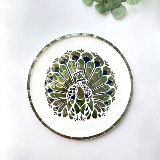 Mayura Thikri Mirror Mosaic